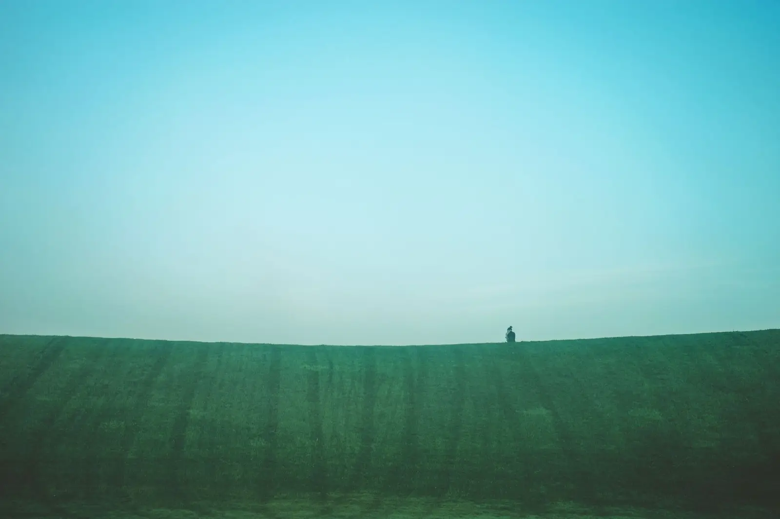 A calm, hopeful landscape